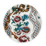 Ruban Bouquet et Perles trinket plate