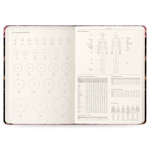 Schiaparelli: Fashion Becomes Art A4 fashionary sketchbook