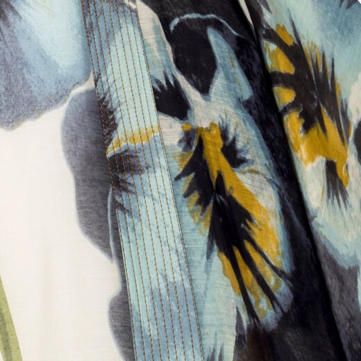 Pansy kimono jacket