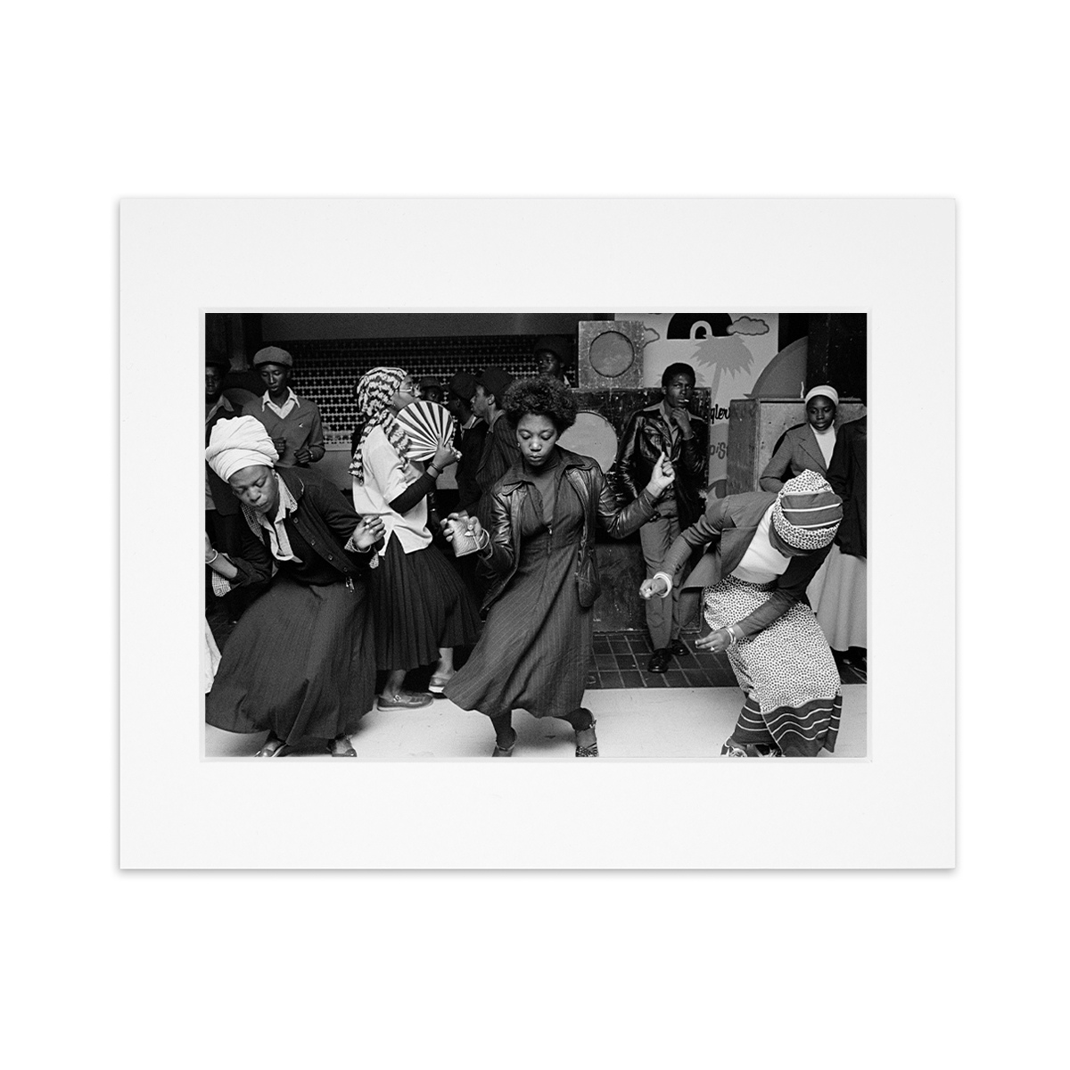 Disco in Wolverhampton - 14 x 11" mounted print