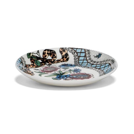 Ruban Bouquet et Perles trinket plate